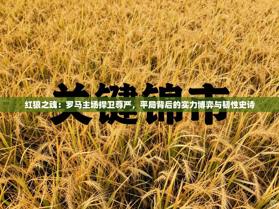 红狼之魂：罗马主场捍卫尊严，平局背后的实力博弈与韧性史诗  第2张