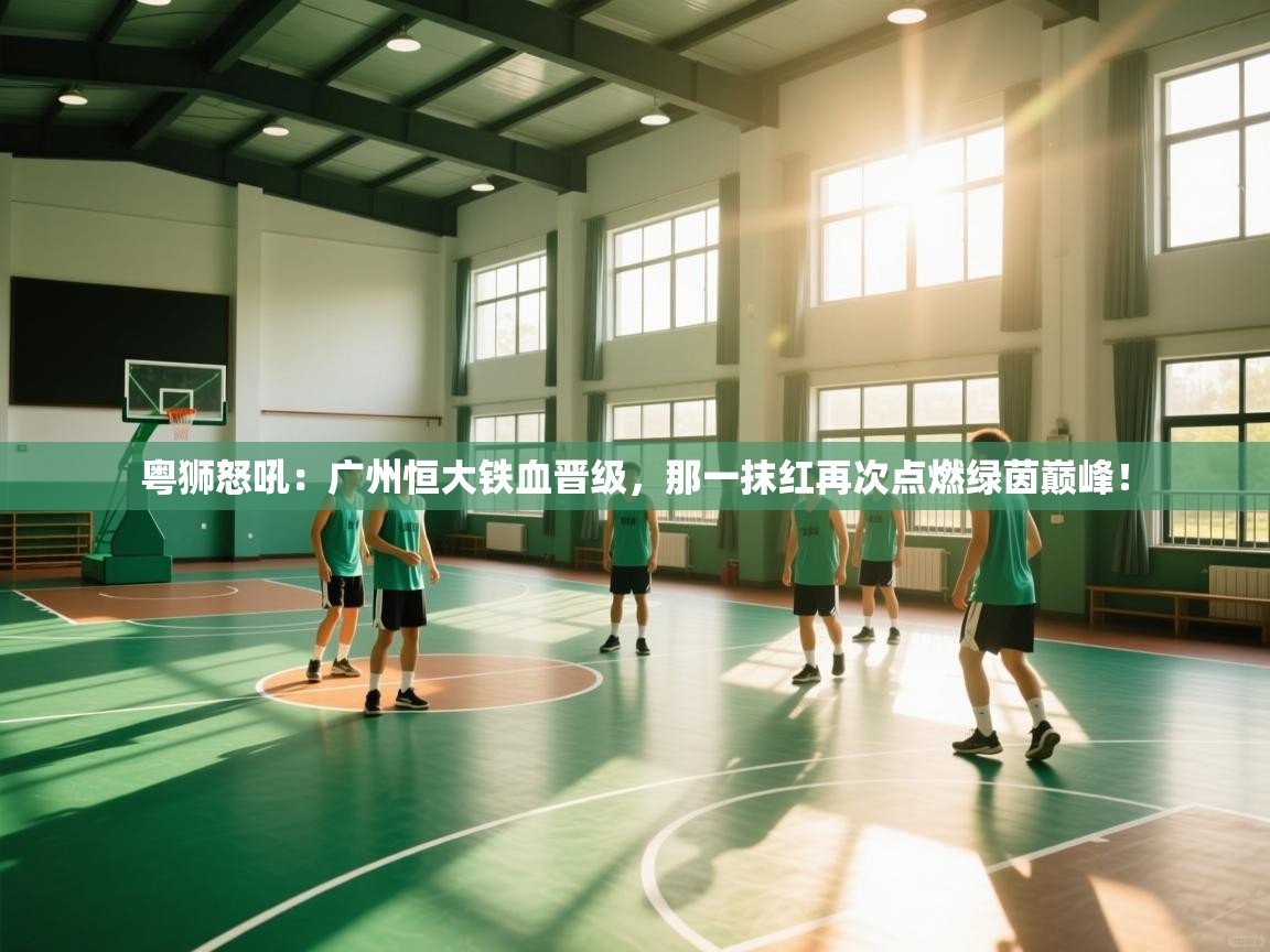 粤狮怒吼:广州恒大铁血晋级,那一抹红再次点燃绿茵巅峰! 第1张