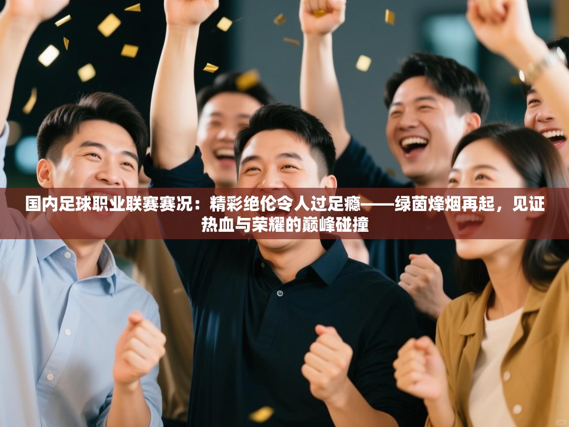 国内足球职业联赛赛况：精彩绝伦令人过足瘾——绿茵烽烟再起，见证热血与荣耀的巅峰碰撞  第2张